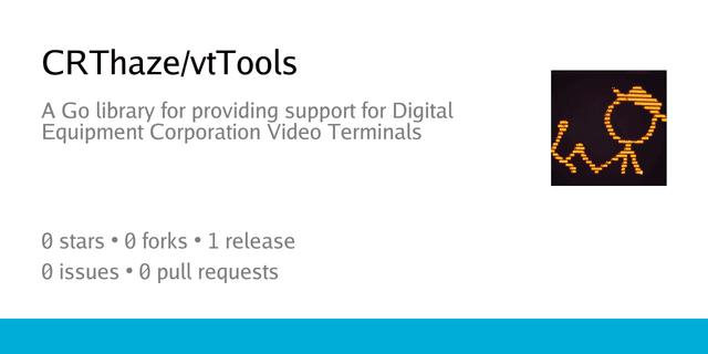 CRThaze/vtTools: A Go library for providing support for Digital Equipment
Corporation Video Terminals - Codeberg.org - Featured Image