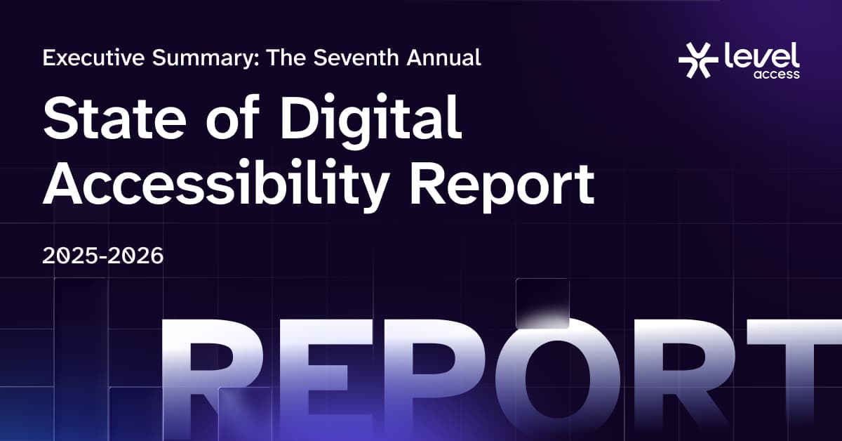 State of Digital Accessibility Report | 2025-2026 - Featured Image