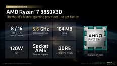 AMD Officially Confirms Ryzen 7 9850X3D MSRP: $499 - Launching on January 29 | TechPowerUp - Featured Image
