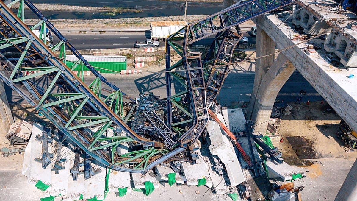 Video. Another crane collapse near Bangkok raises safety concerns in Thailand | Euronews - Featured Image