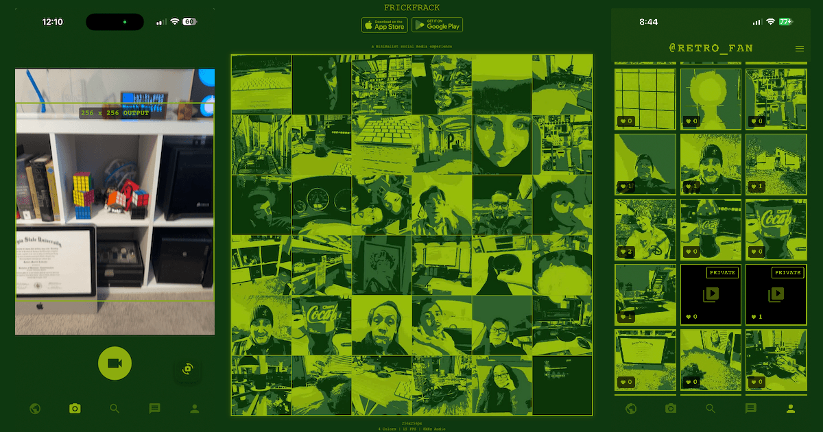 FrickFrack | Lo-Fi Video Social Network & Retro Camera App - Featured Image