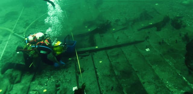 News - Wreckage of Large Medieval Trading Ship Discovered - Archaeology Magazine - Featured Image