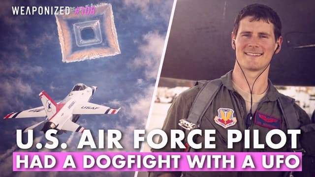 The U.S. Air Force Pilot Who Had A Dogfight With A UFO - Featured Image