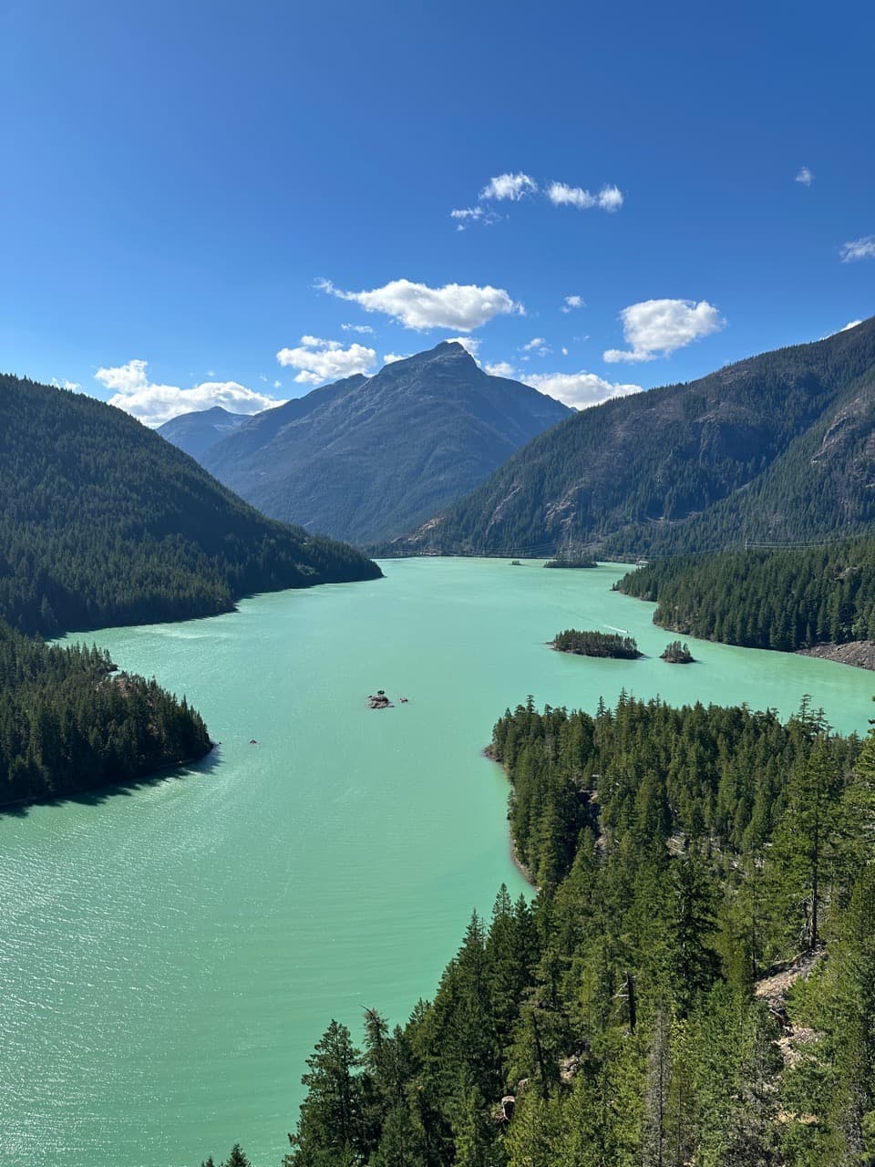 Diablo Lake - North Cascade Mountains - Image