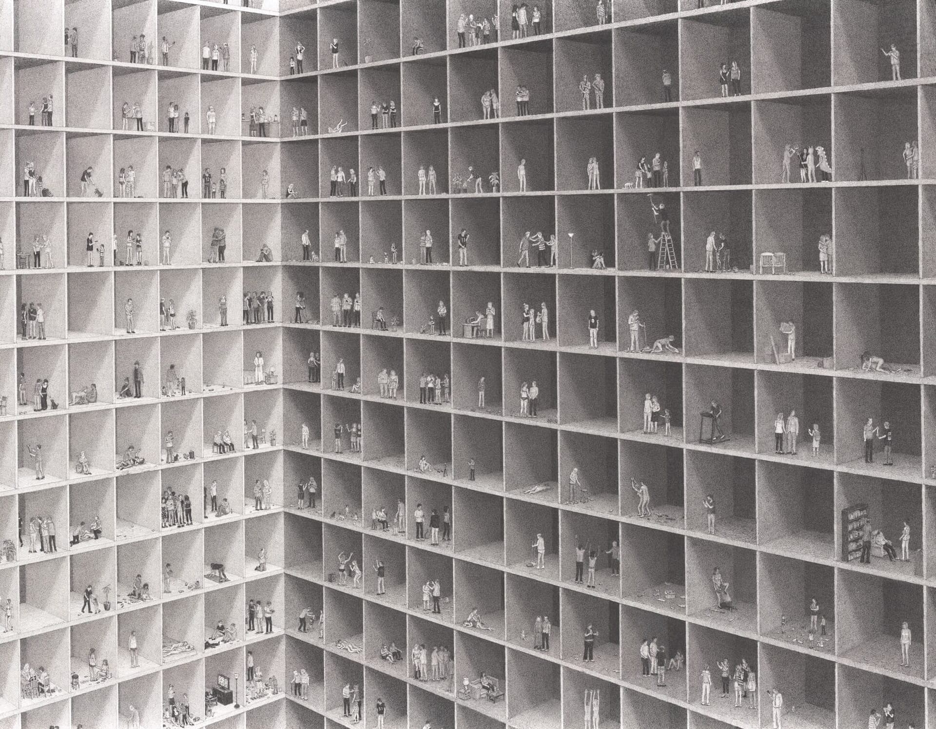 ‘Where’s Waldo?’ Meets Sarcastic, Dystopian Visions in Ben Tolman’s Elaborate Ink Drawings - Featured Image