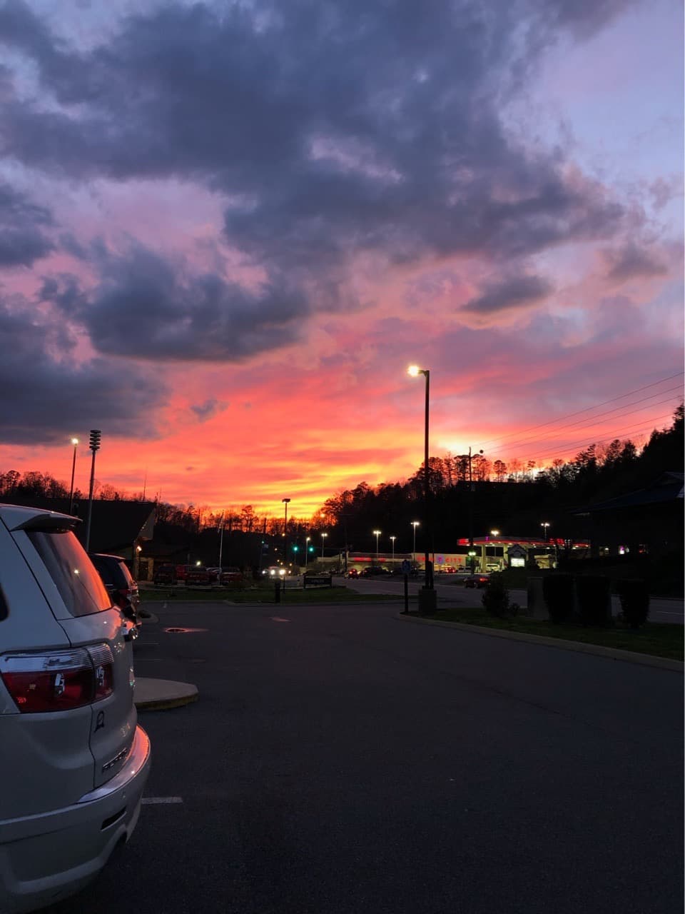 Sunset in Gatlinburg, Tennessee - Image
