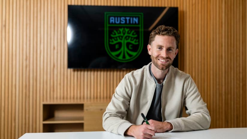 Austin FC, Jon Gallagher Agree to Contract Extension | Austin FC - Featured Image