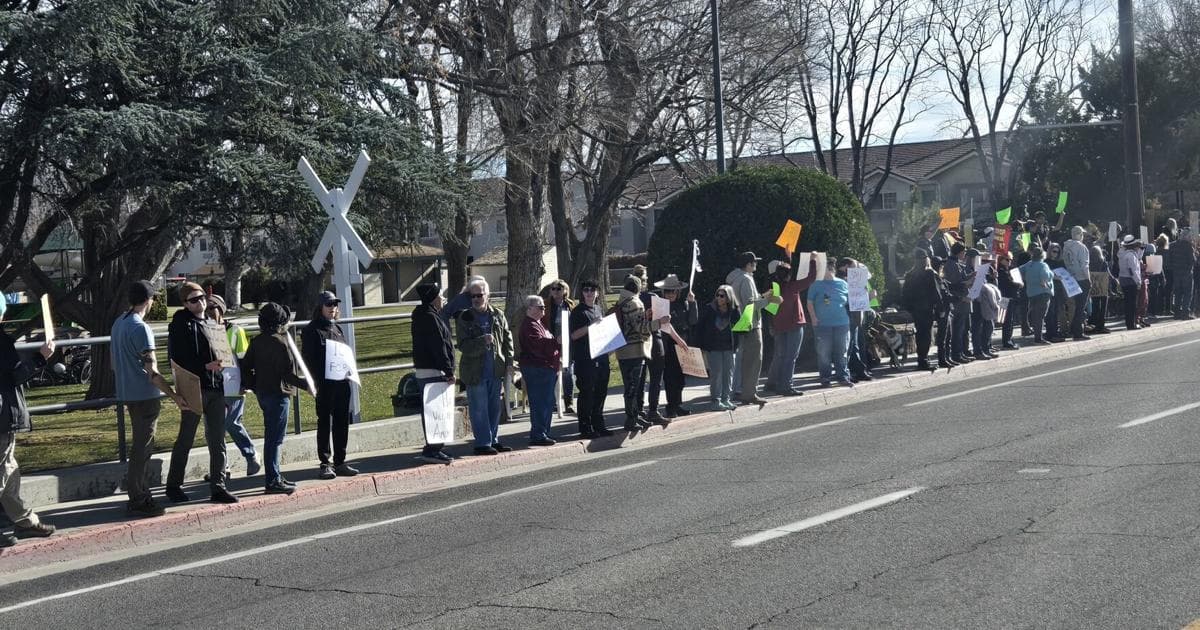 Locals turn out for #IceOutForGood protests |  | mammothtimes.com - Featured Image
