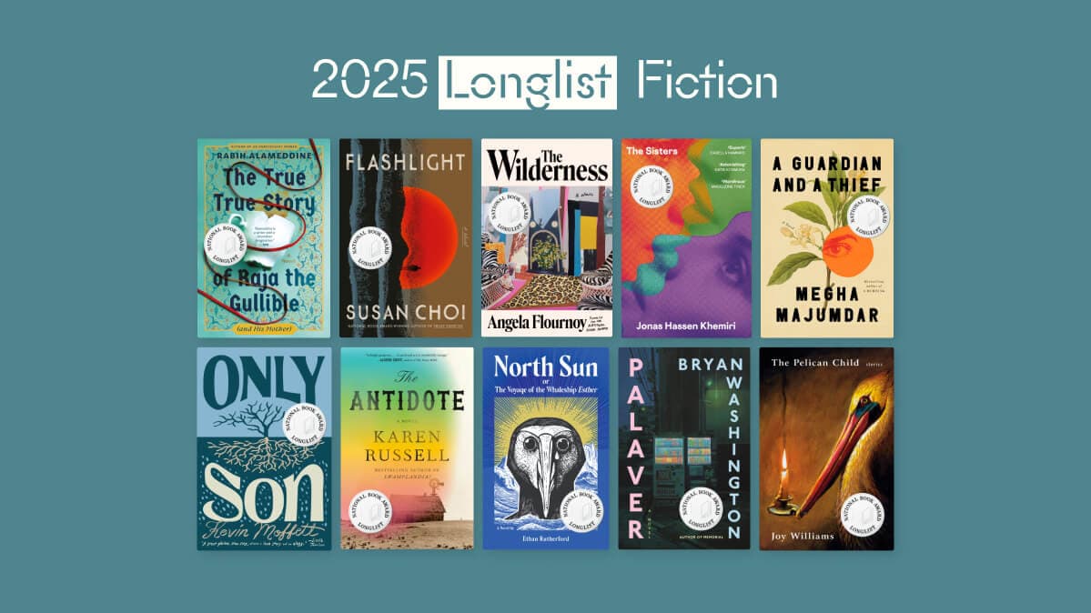 2025 National Book Awards Longlist for Fiction - Featured Image