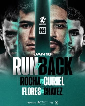 Rocha vs. Curiel II: Run it Back | Boxing Event | Tapology - Featured Image