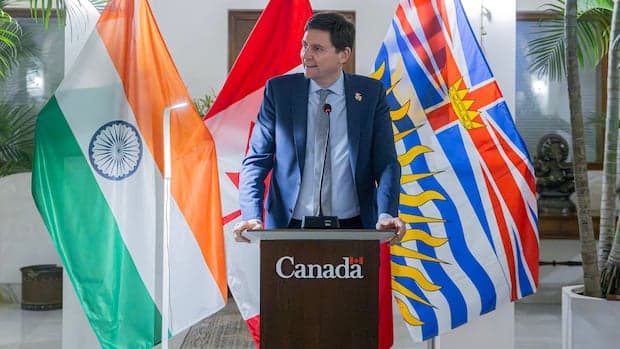 Canadians, British Columbians will only benefit from close relationship with India: premier | CBC News - Featured Image