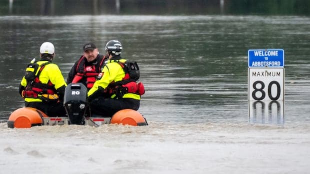 Insured flood costs estimated at $74M in B.C.'s Fraser Valley | CBC News - Featured Image