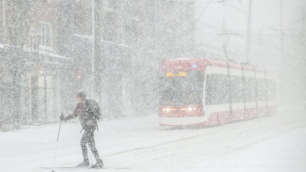 GTA residents urged to 'stay home' during storm, as snow accumulation could reach 60 cm | CBC News - Featured Image