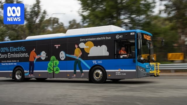 Transport Canberra launches investigation into cybersecurity risks in Chinese-built electric buses - ABC News - Featured Image
