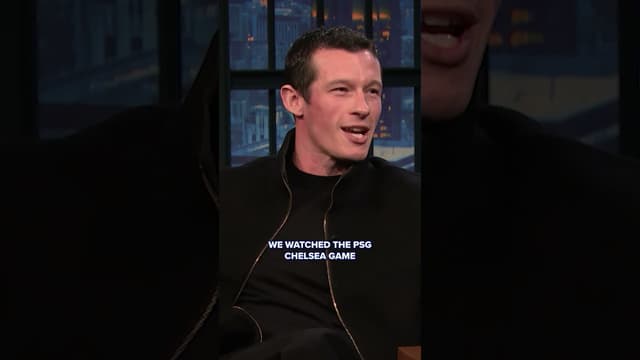 Callum Turner doesn't mess around when it comes to watching Chelsea FC games ⚽️ - Featured Image