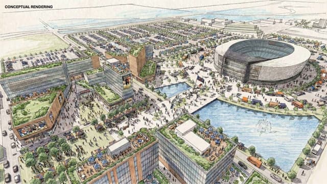 Gary, Indiana, releases 3 renderings for potential Chicago Bears stadium sites | FOX 32 Chicago - Featured Image