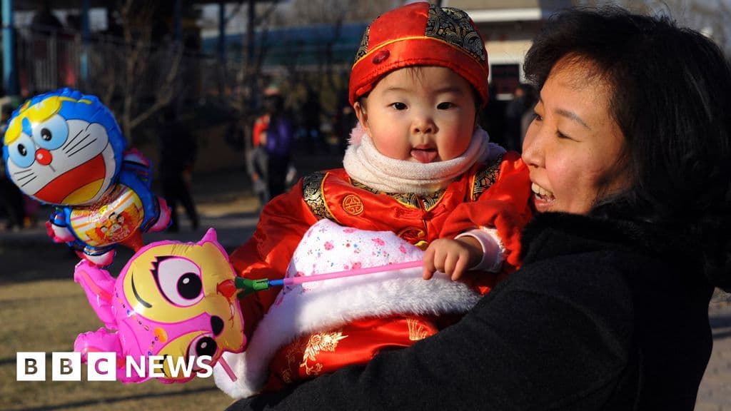 China's birth rate hits record low as population continues to shrink - Featured Image