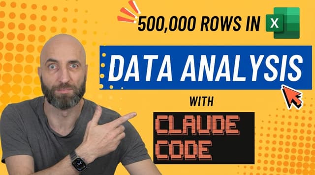 Data analysis with Claude Code: 500,000 rows without writing code • VelvetShark - Featured Image