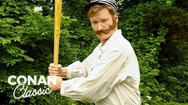 Conan Plays Old Timey Baseball | Late Night with Conan O’Brien - Featured Image