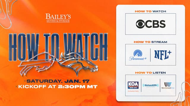 How to Watch: Denver Broncos vs. Buffalo Bills in AFC Divisional Round - Featured Image