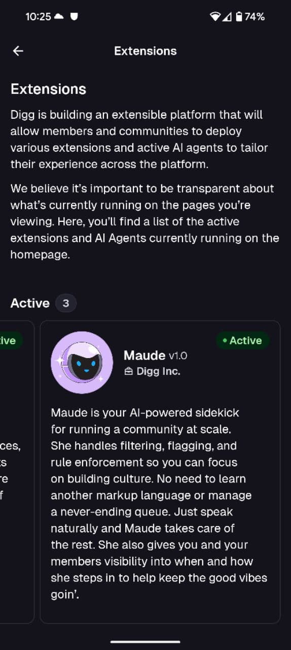 New extensions page? - Image