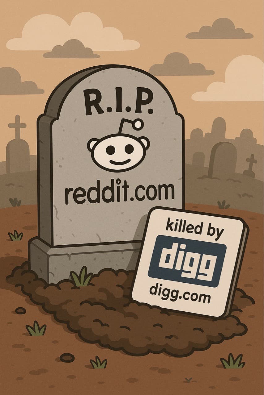 Who’s officially left Reddit now that we have Digg? If not, what’s stopping you from pulling the plug? - Image