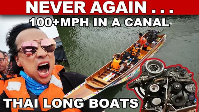 500HP Thai Longboats: 100MPH & NO BRAKES Down Tight Canals | Capturing Car Culture - Featured Image