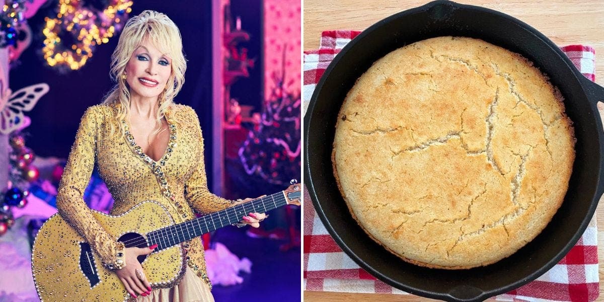 I tried Dolly Parton's cornbread, and it was one of the easiest recipes I've ever made - Featured Image