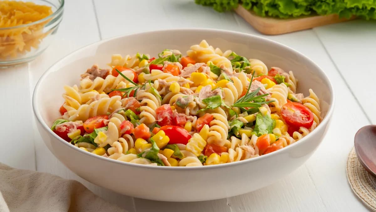 Give Boring Pasta Salad A Mexican Lift With These Simple Ingredients - Featured Image