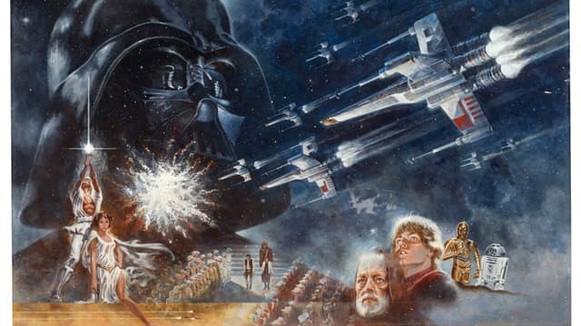 The painting that introduced 'Star Wars' to the world fetches $3.9M at auction - Featured Image