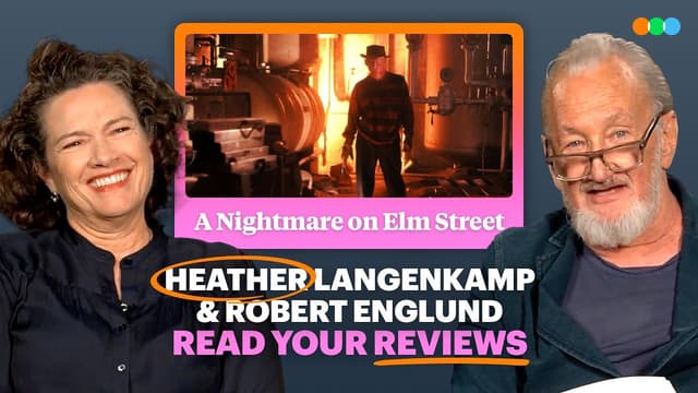 Robert Englund and Heather Langenkamp Read Your Letterboxd Reviews of A Nightmare on Elm Street - Featured Image