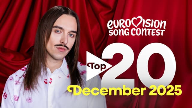 Eurovision Top 20: Most Watched - December 2025 | #Eurovision2026 - Featured Image
