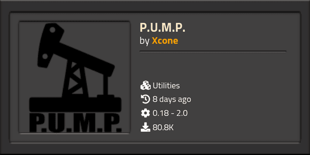 P.U.M.P. - Factorio Mods - Featured Image