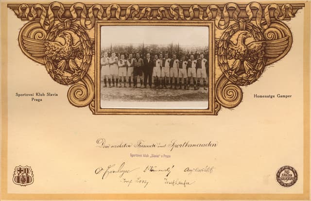 Slavia Prague and FC Barcelona, over 100 years of history - Featured Image