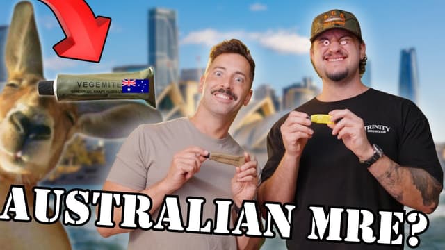 Americans try a 2025 Australian Meal Ready to Eat - Featured Image