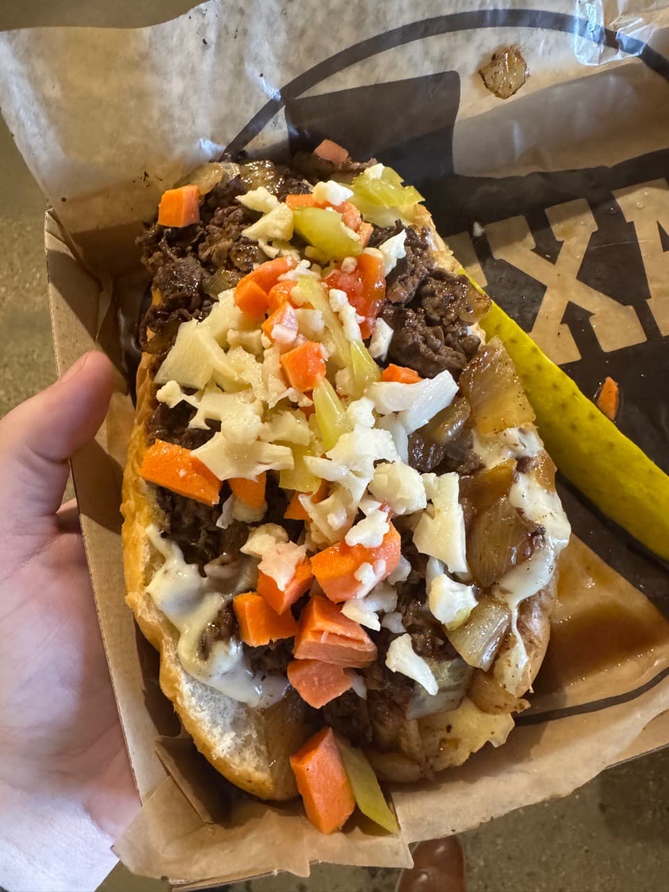 Sliced Italian Beef Sandwich - Image