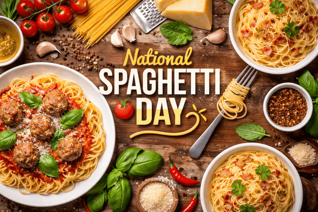 National Spaghetti Day: Celebrating the World’s Most Beloved Pasta - Sassy Feeds - Featured Image