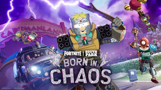 Born in Chaos - South Park Drops Into Fortnite! - Featured Image