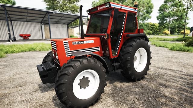 Tumosan 7480N Tractor - FS25 Mods | Compact Tractor for Efficient Field Work - Featured Image