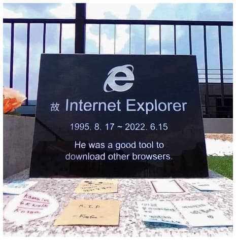 Ol' Microsoft Internet Explorer - Image