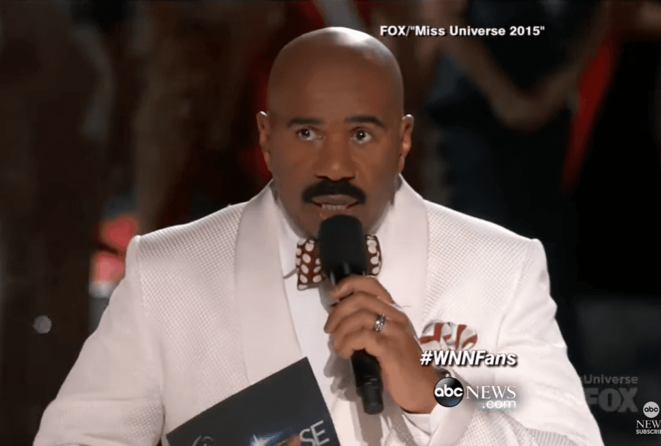 Steve Harvey's 2015 Miss Universe Blunder Brings Laughter - Featured Image