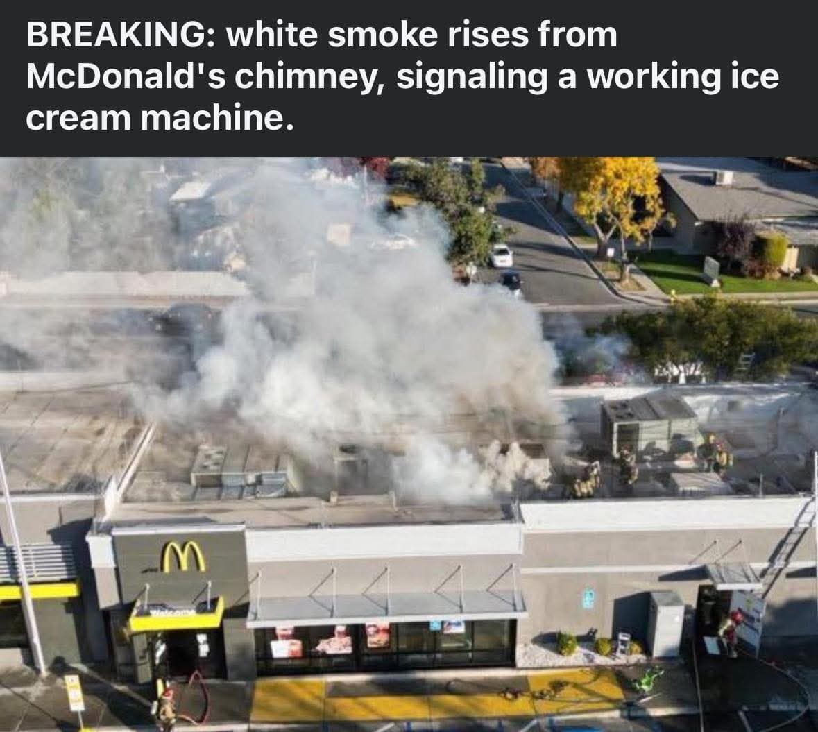 A rare sight indeed. 🍦 - Image