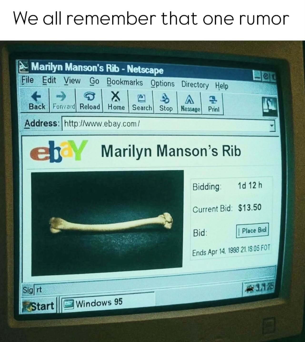 We all remember….. - Image