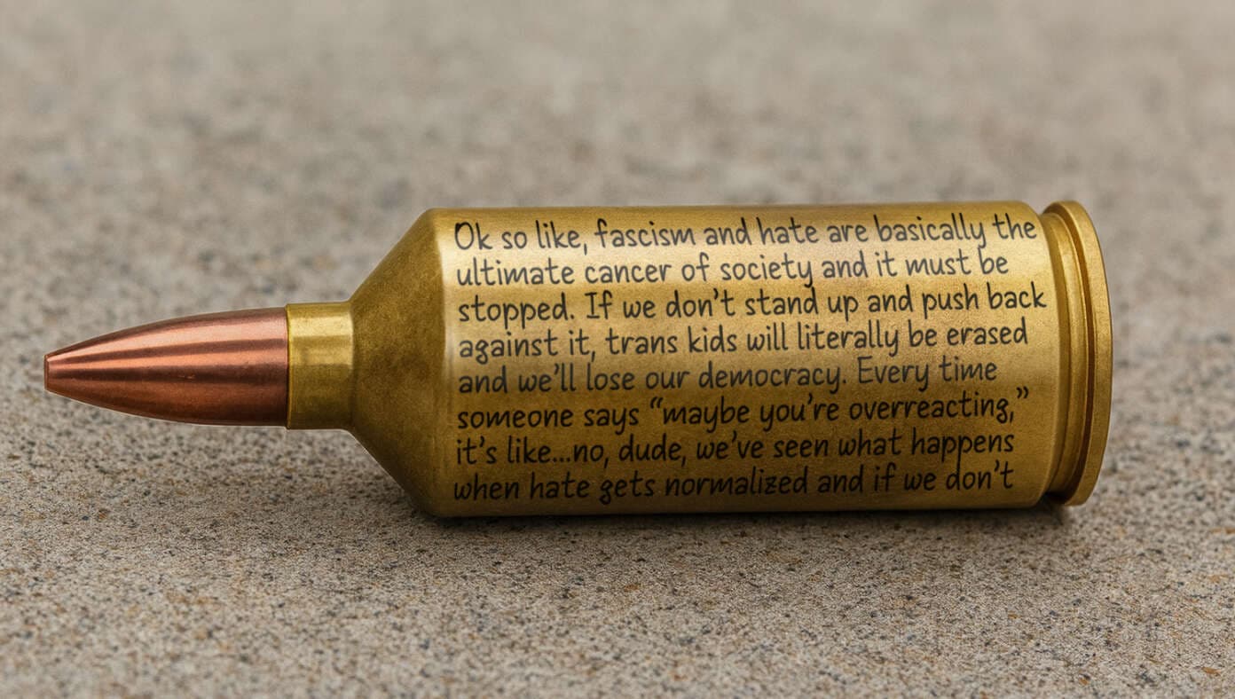 Ammo Company Unveils New Giant Shell Casing With More Room For Left-Wing Terrorists To Write Out All Their Motives - Featured Image