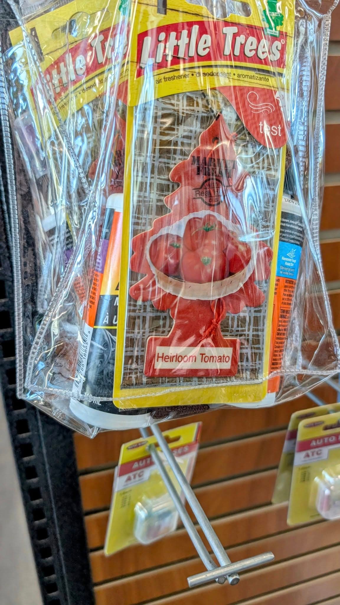 Heirloom Tomato "little trees" car air freshener