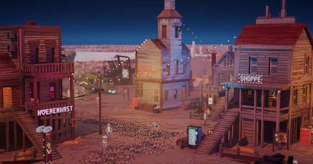 Erosion is a voxel open world shooter in which deaths cost decades, and you can win the Wild West with armies of cats - Featured Image