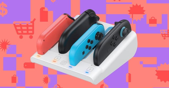 A handy charger for every Switch Joy-Con you own is just $20 - Featured Image