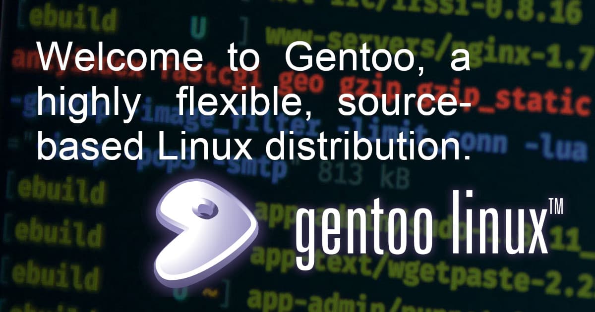 2025 in retrospect & happy new year 2026! – Gentoo Linux - Featured Image