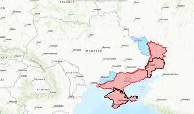Interactive Map: Russia's Invasion of Ukraine - Featured Image
