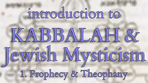 Introduction to Kabbalah and Jewish Mysticism - Lecture Series - YouTube - Featured Image